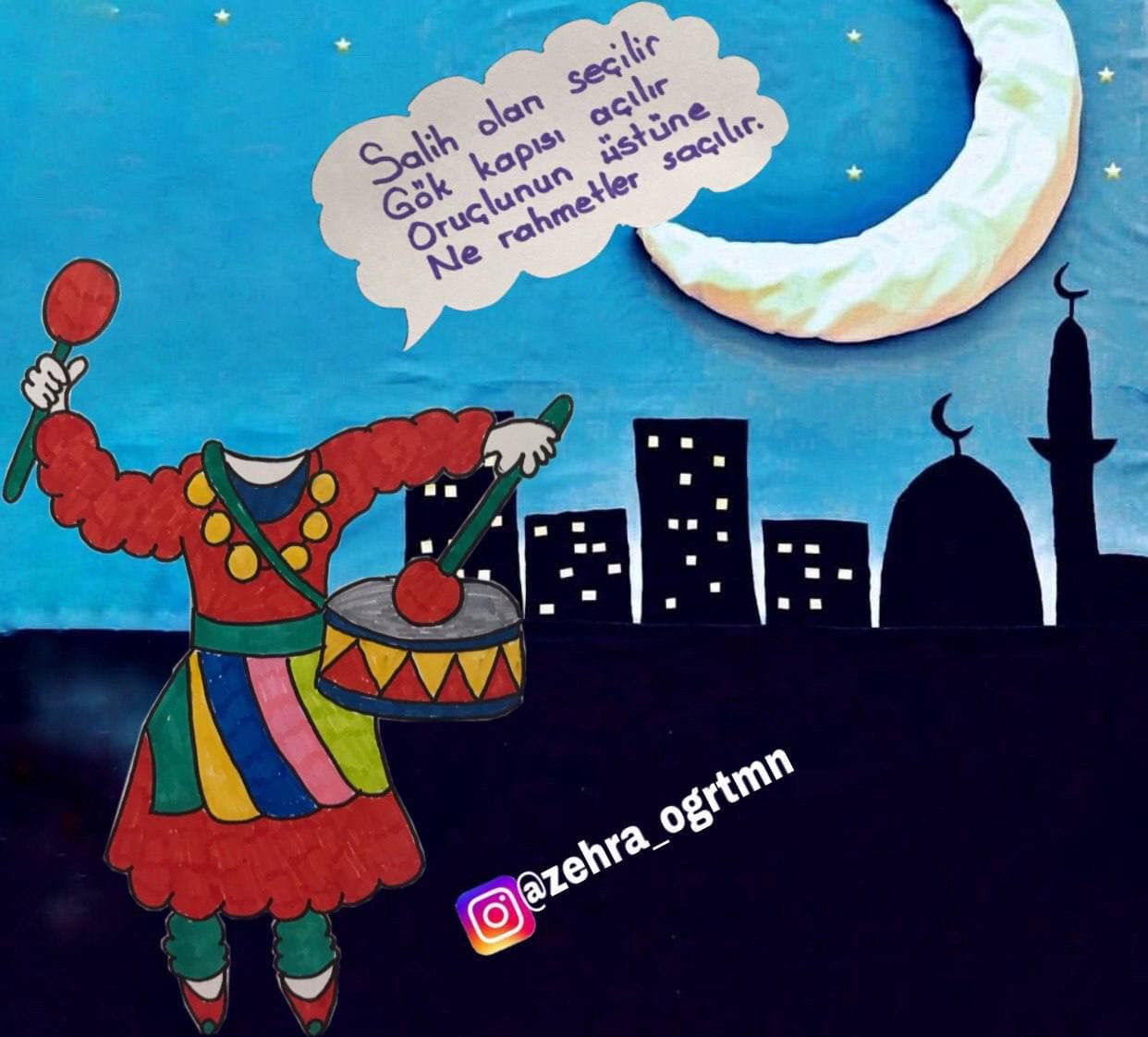 Ramazan Davulcusu Etkinliği Kız