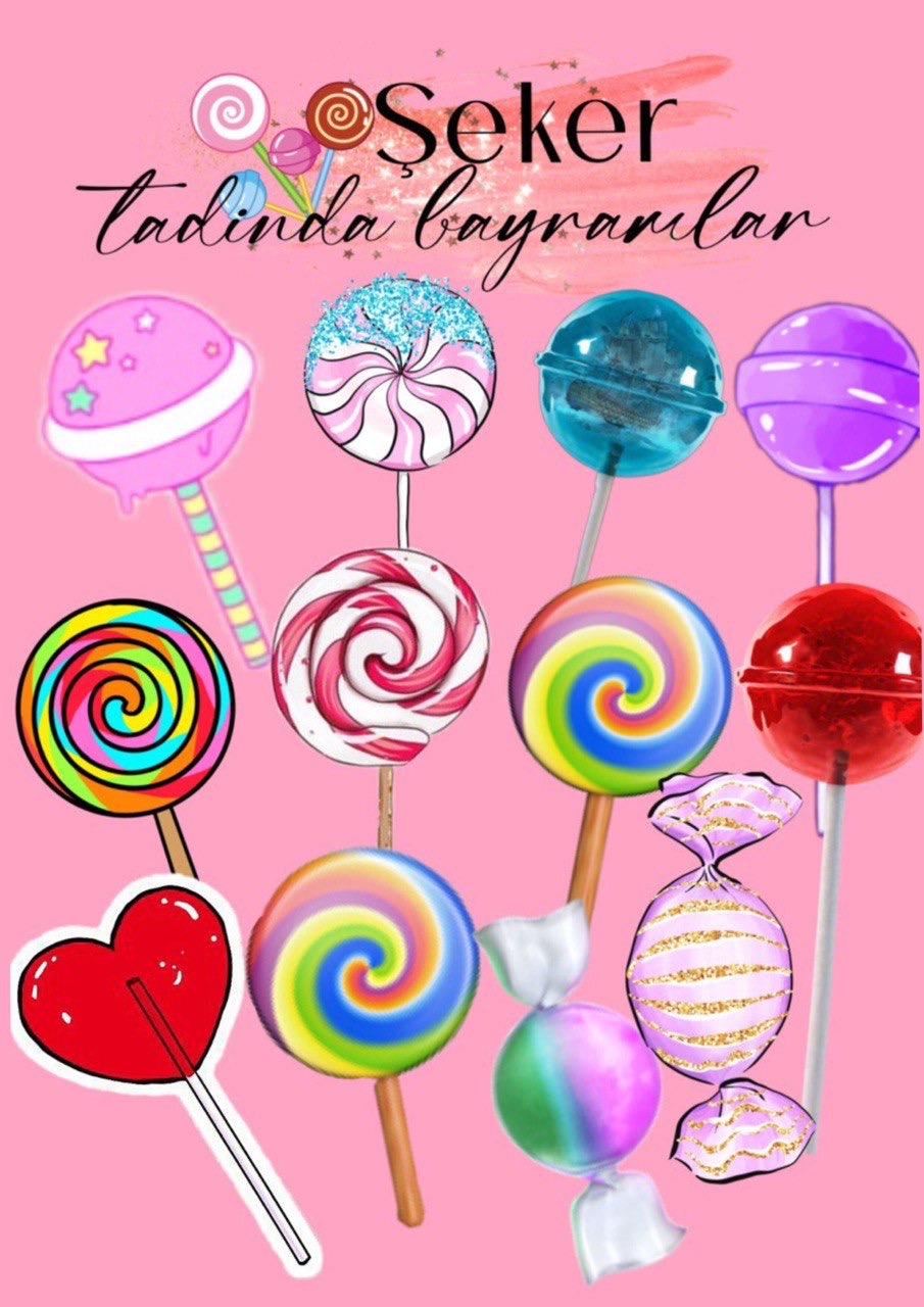 Ramazan Bayramı Şeker Arka Plan Etkinliği