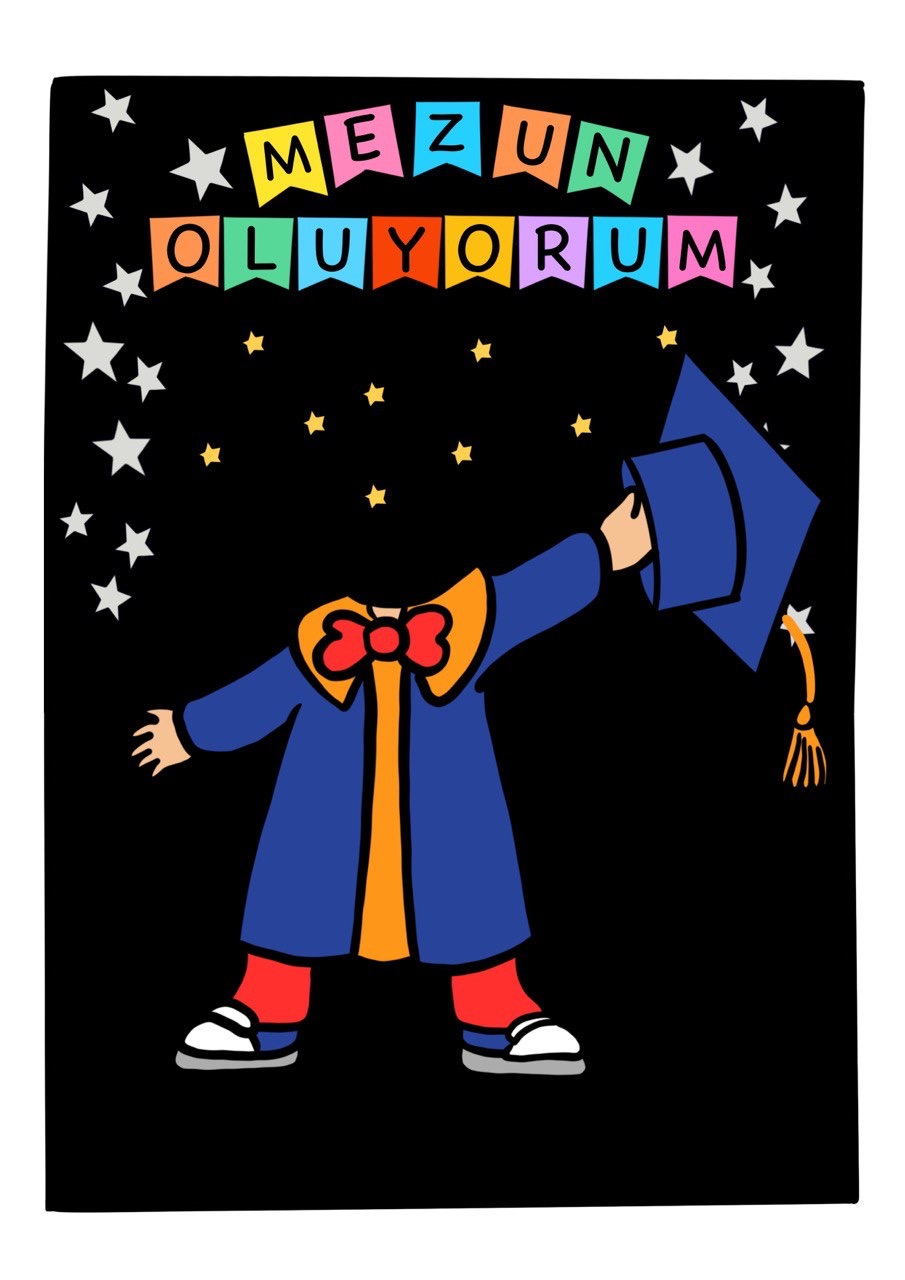 Mezun Oluyorum Arka Plan Etkinliği