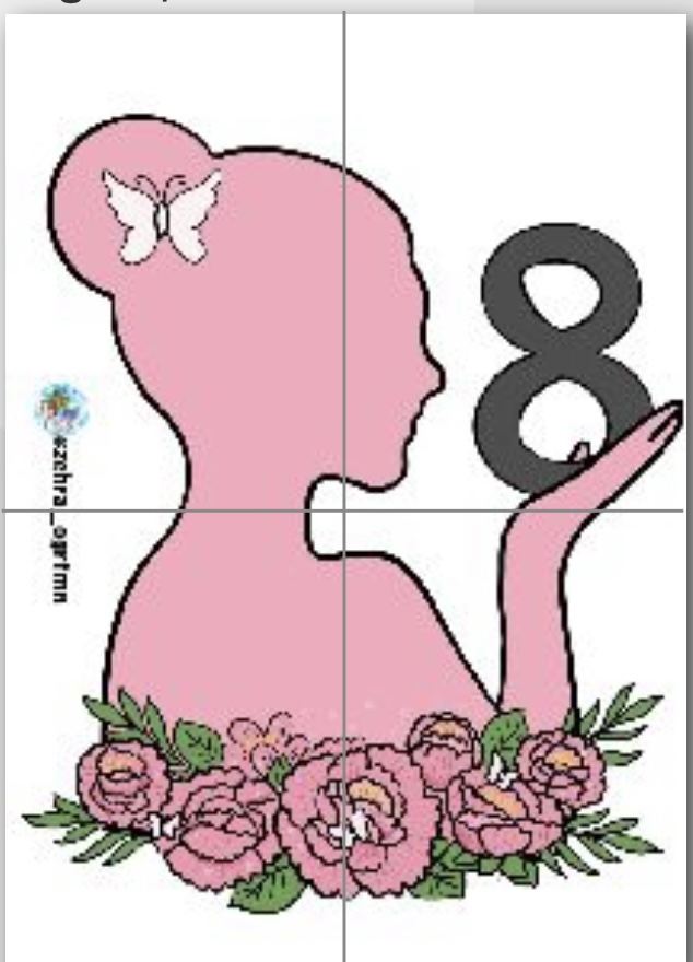 4 a4 8 Mart Kadın Görselii