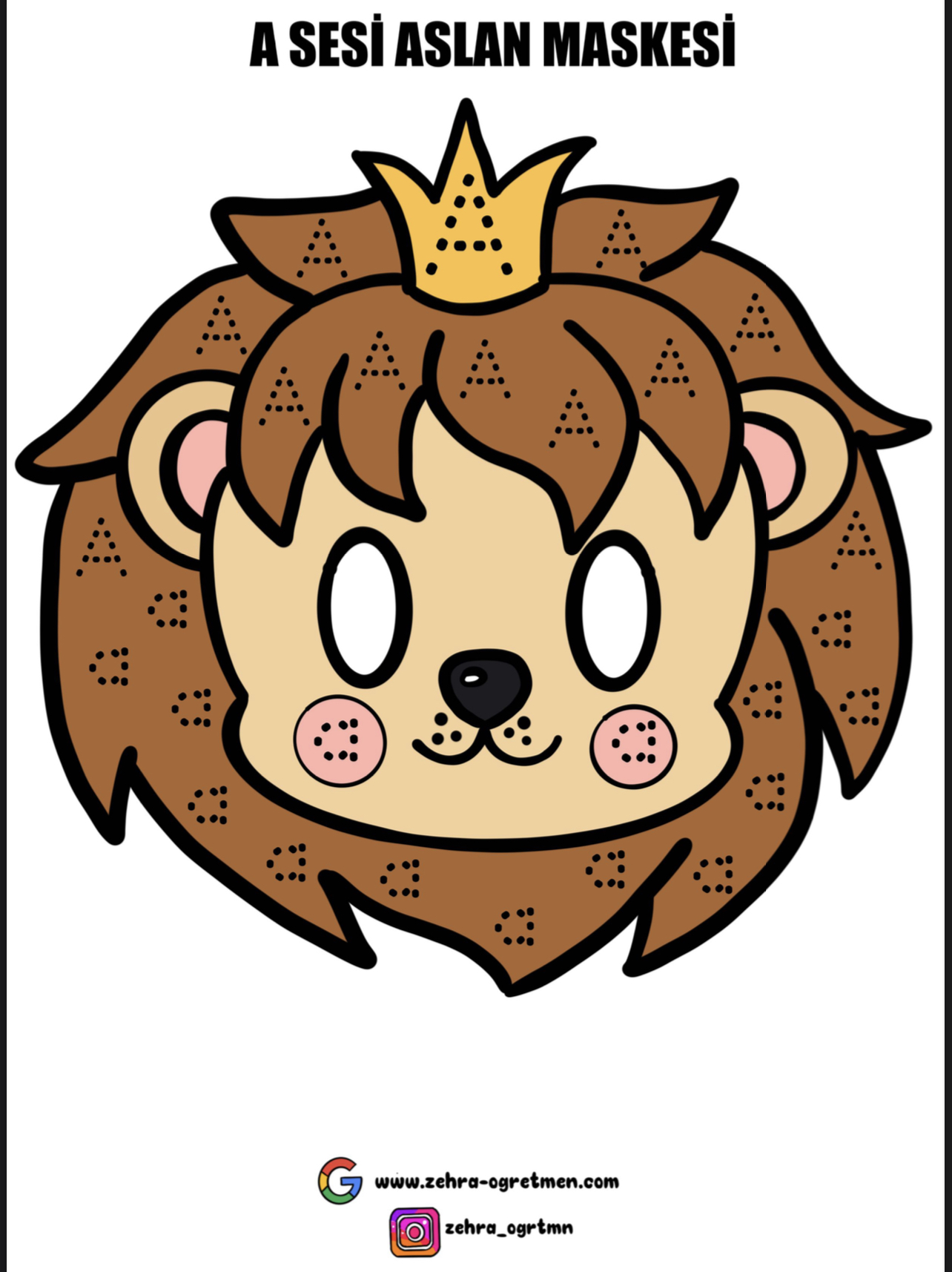 A Sesi Aslan Maske Etkinliği