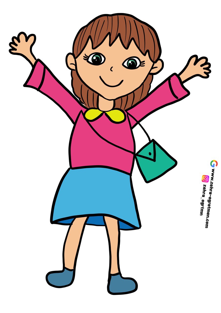 4 A4 23 Nisan Kutlu Olsun Pano Çocukları ( RENKLİ)