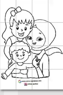 16 A4 Tesettürlü Anne 2 RENKSİZ