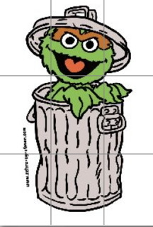 9 A4 Susam Sokağı Karakteri 3 RENKLİ