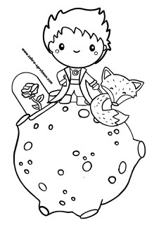 4 A4 Küçük Prens Görseli 5 RENKSİZ