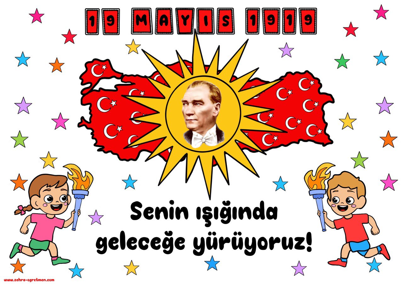 8 A4 19 Mayıs Pano 2 ( Beyaz Arka Planlı)