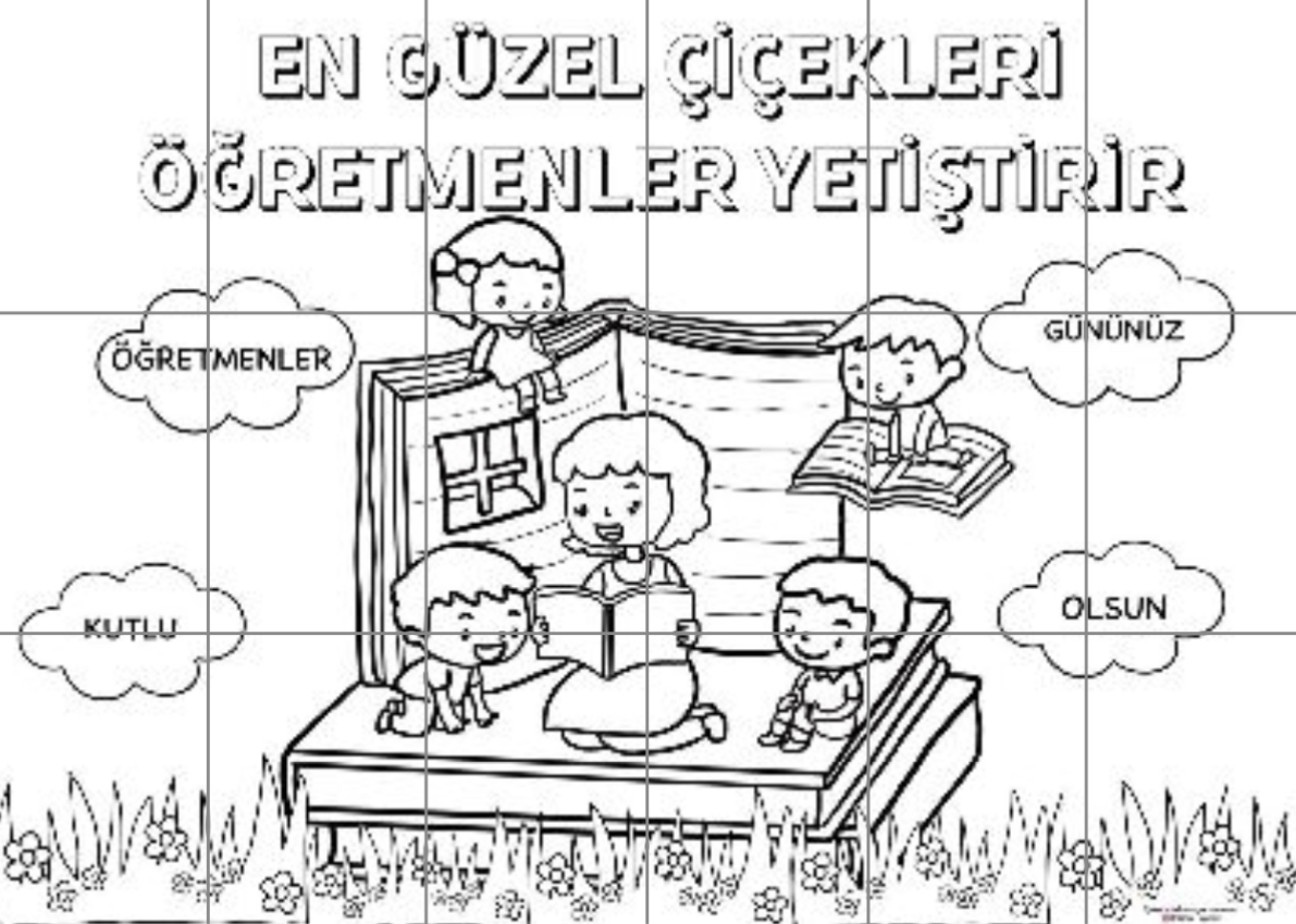 18 A4 Grup Boyama Çalışması Pano 4