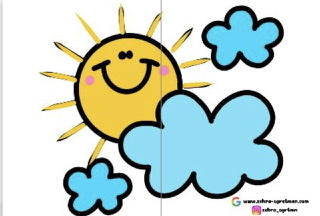 2 A4 Şimdi Tatil Zamanı Panosu Görselleri RENKLİ