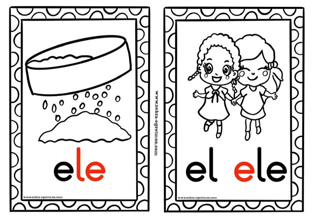 ELAKİN GÖRSEL OKUMA KARTLARI RENKSİZ ( 58 Kart)