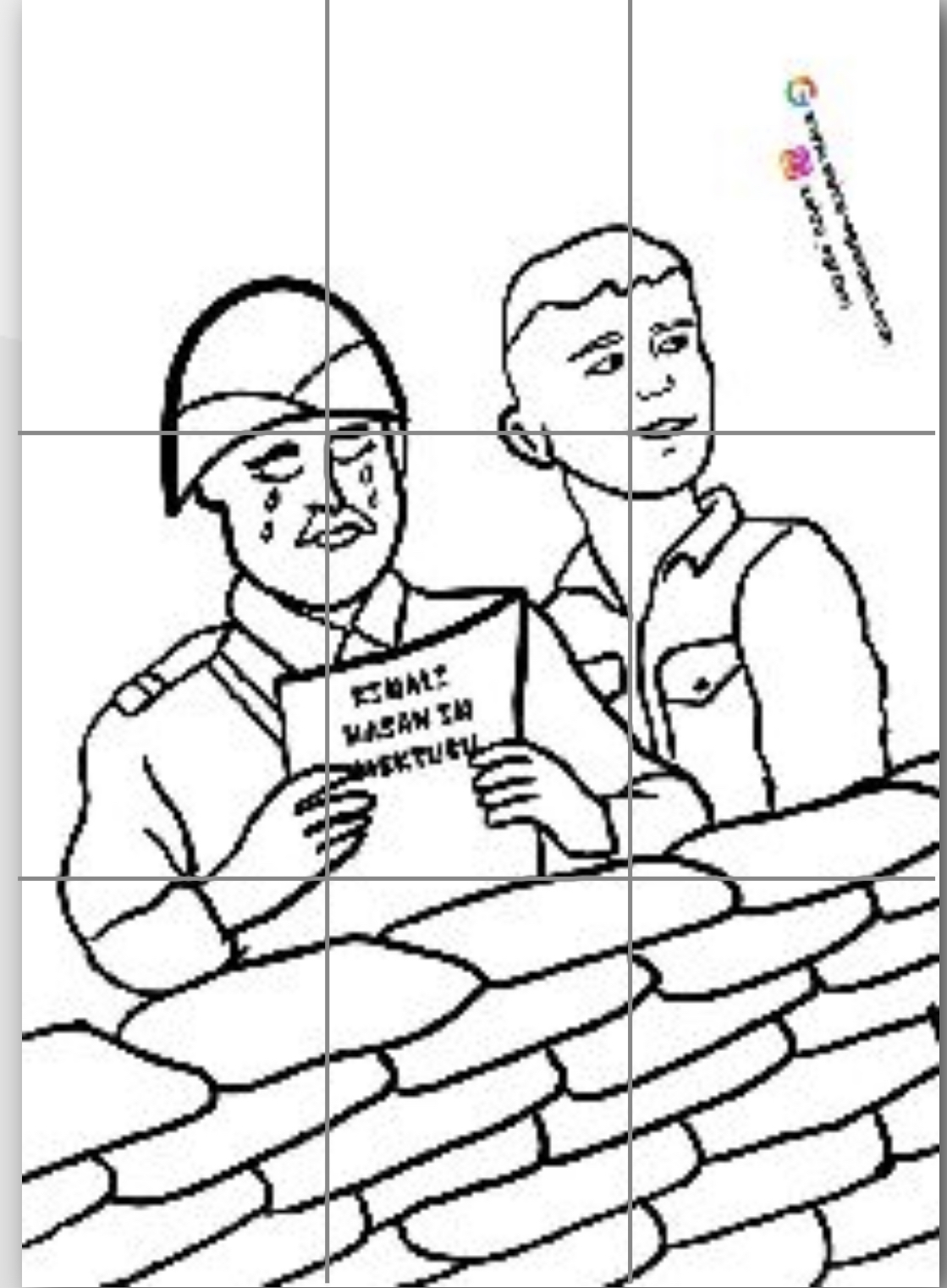 9 A4 Kınalı Hasan ve Komutanı RENKSİZ