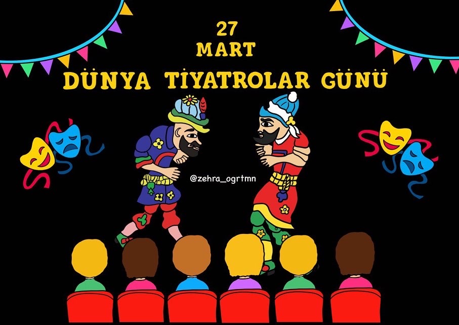 Tiyatrolar Haftası A4 Boyut