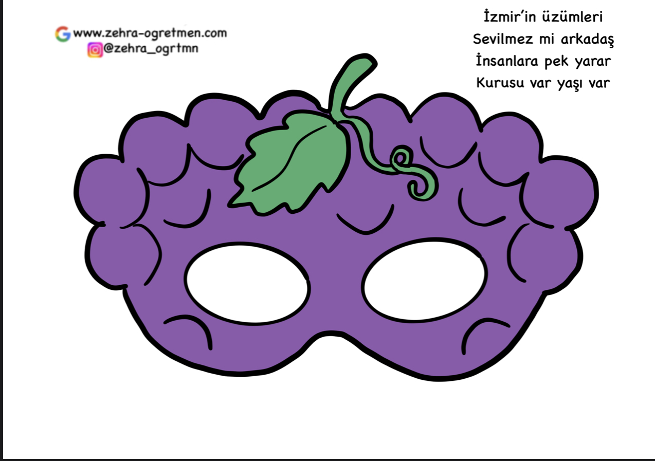 Yerli Malı  Göz Maskeleri RENKLİ