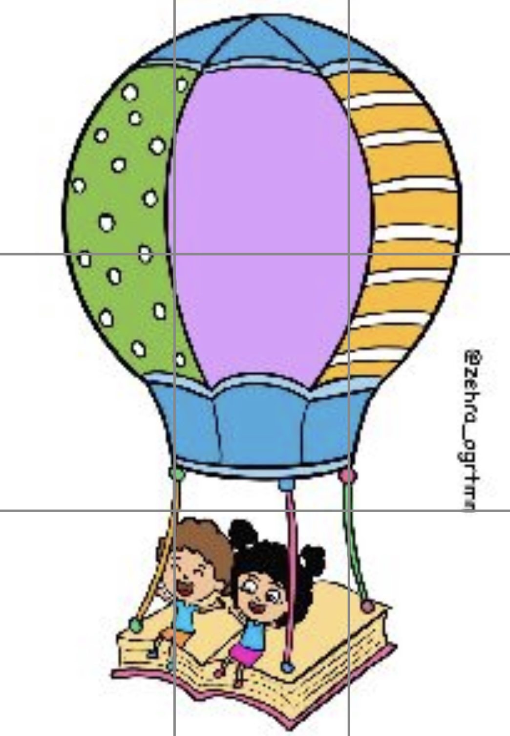 9 A4 Kitaplı Uçan Balon 2