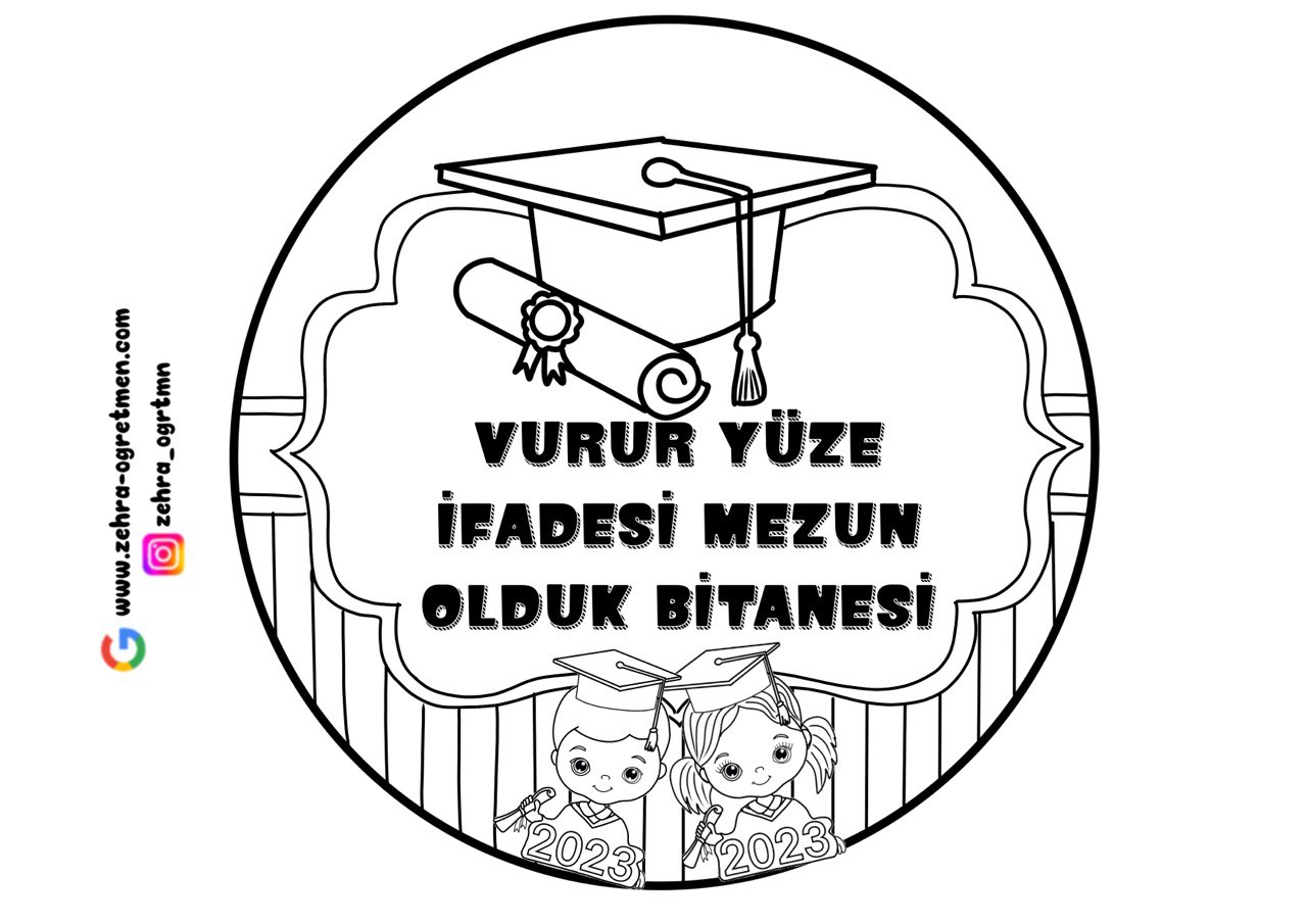 Mezuniyet El Pankartları 2023 RENKSİZ