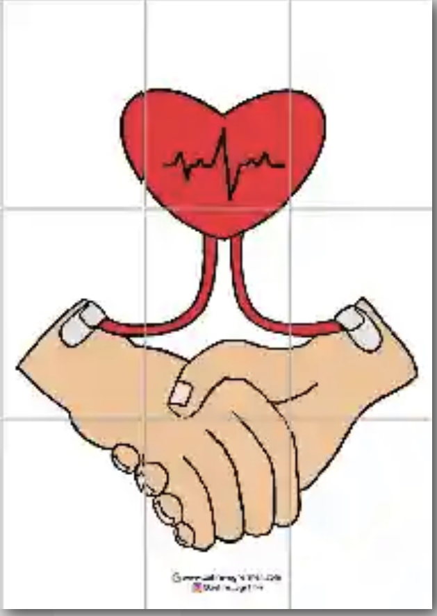 9 A4 Kızılay Haftası El ve Kalp