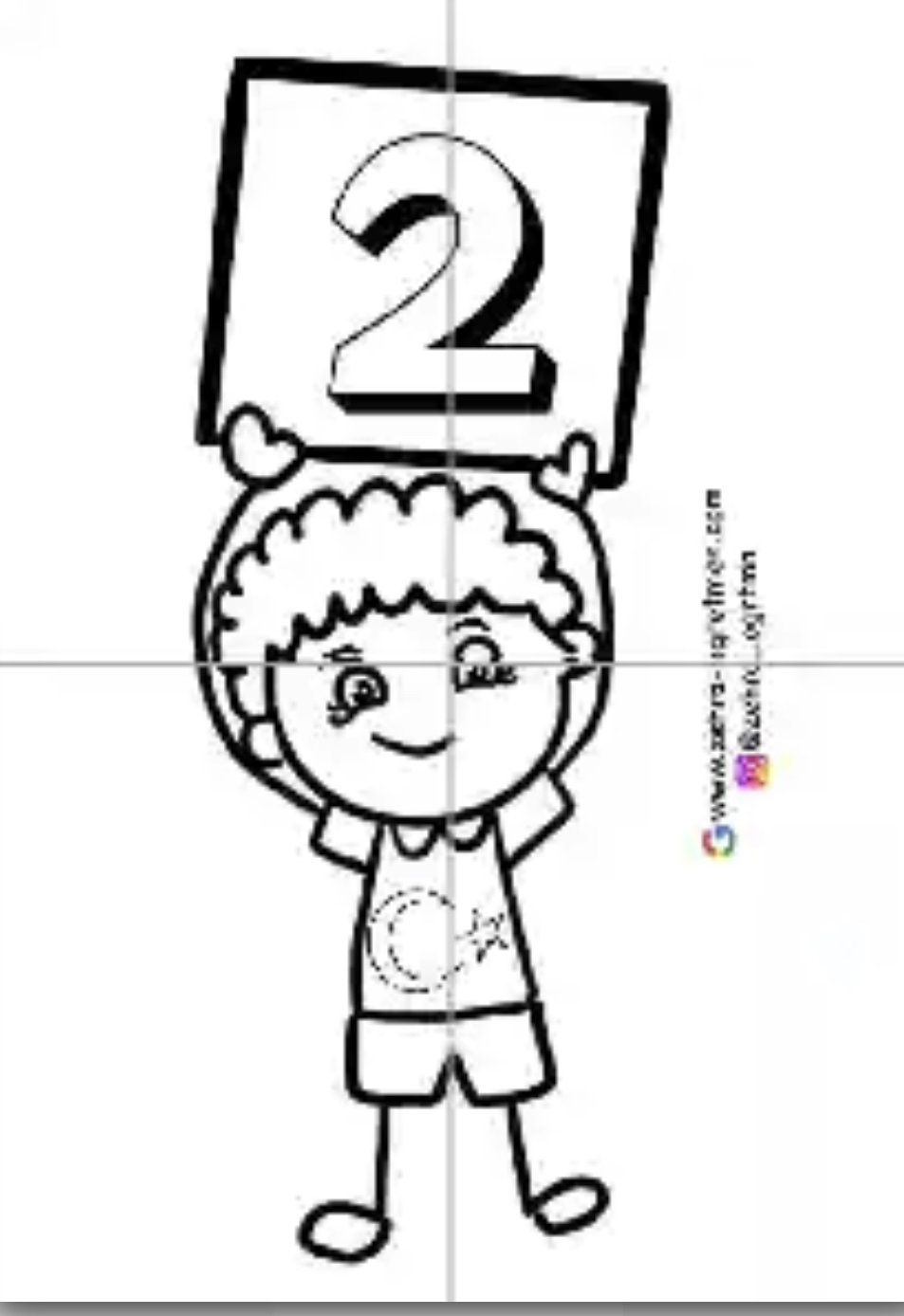 4 A4 29 Ekim Yazısını Tutan Çocuklar RENKSİZ