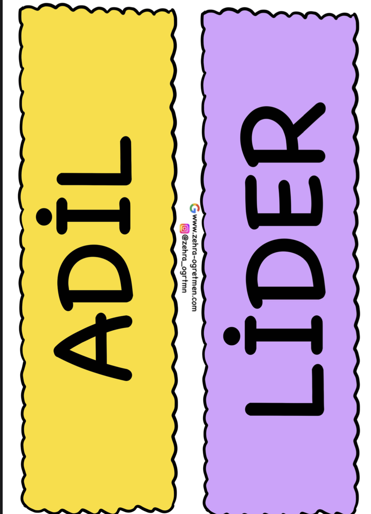 Öğretmen Özellikleri RENKLİ