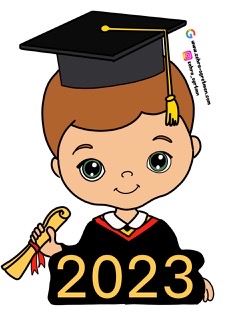 A4 Mezun Çocuklar RENKLİ RENKSİZ