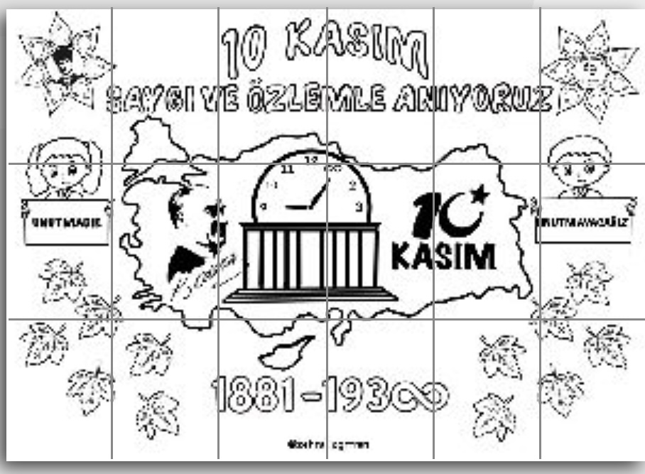 (18 a4) 10 Kasım Boyama Çalışması