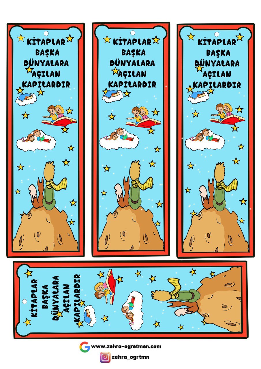 Küçük Prens Kitap Ayraçları