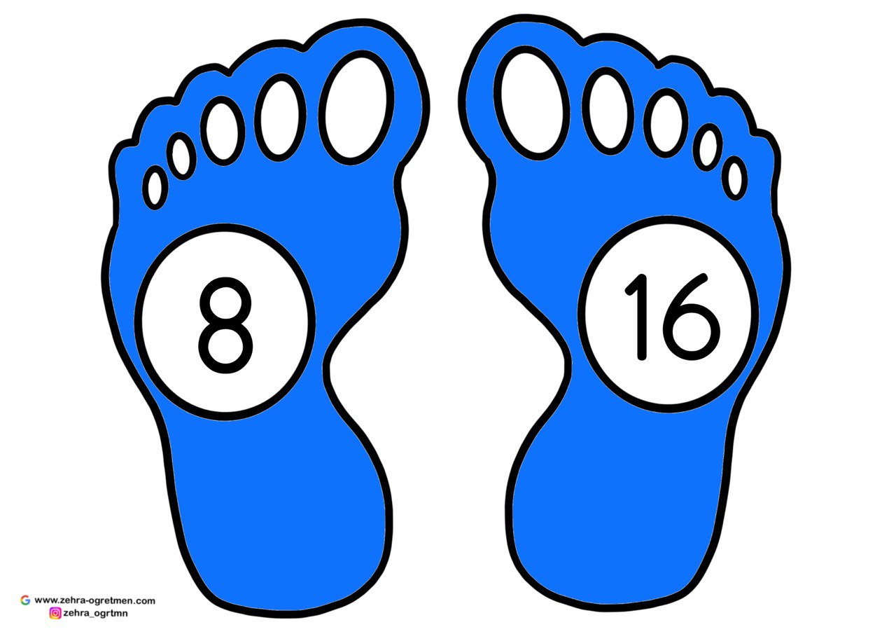 SEKİZER RİTMİK SAYMA ETKİNLİĞİ