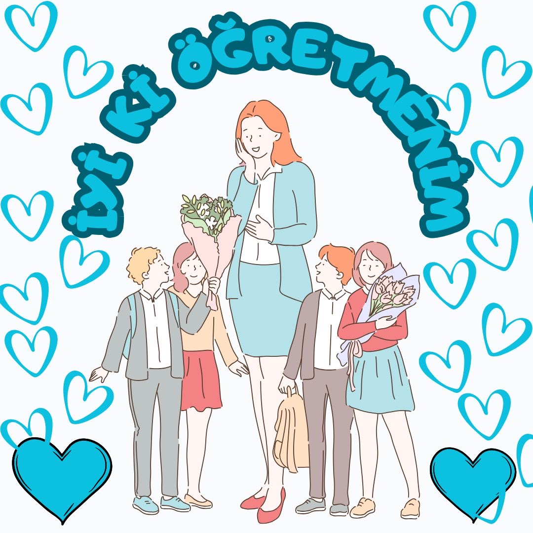 (PANO 10) Kadın Öğretmenli Pano 6A4