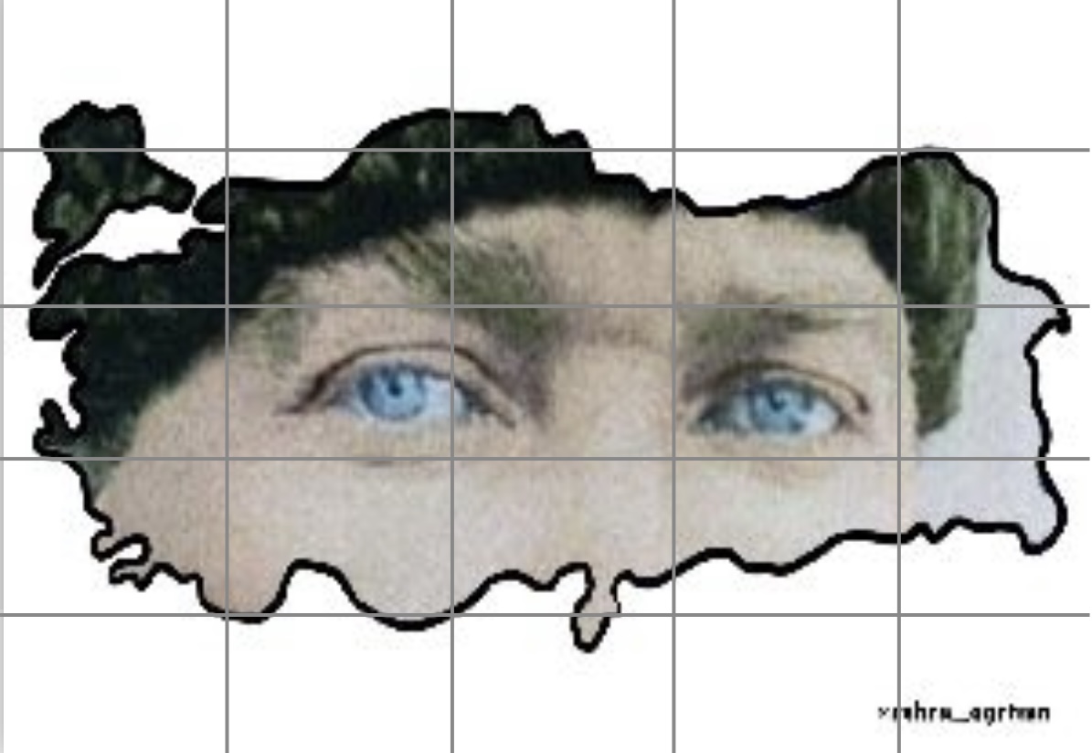 (25 a4) Atatürk’ün Mavi Gözleri Türkiye Haritası