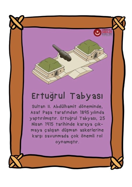 Çanakkale Broşürleri 22 Adet BÜYÜK BOY