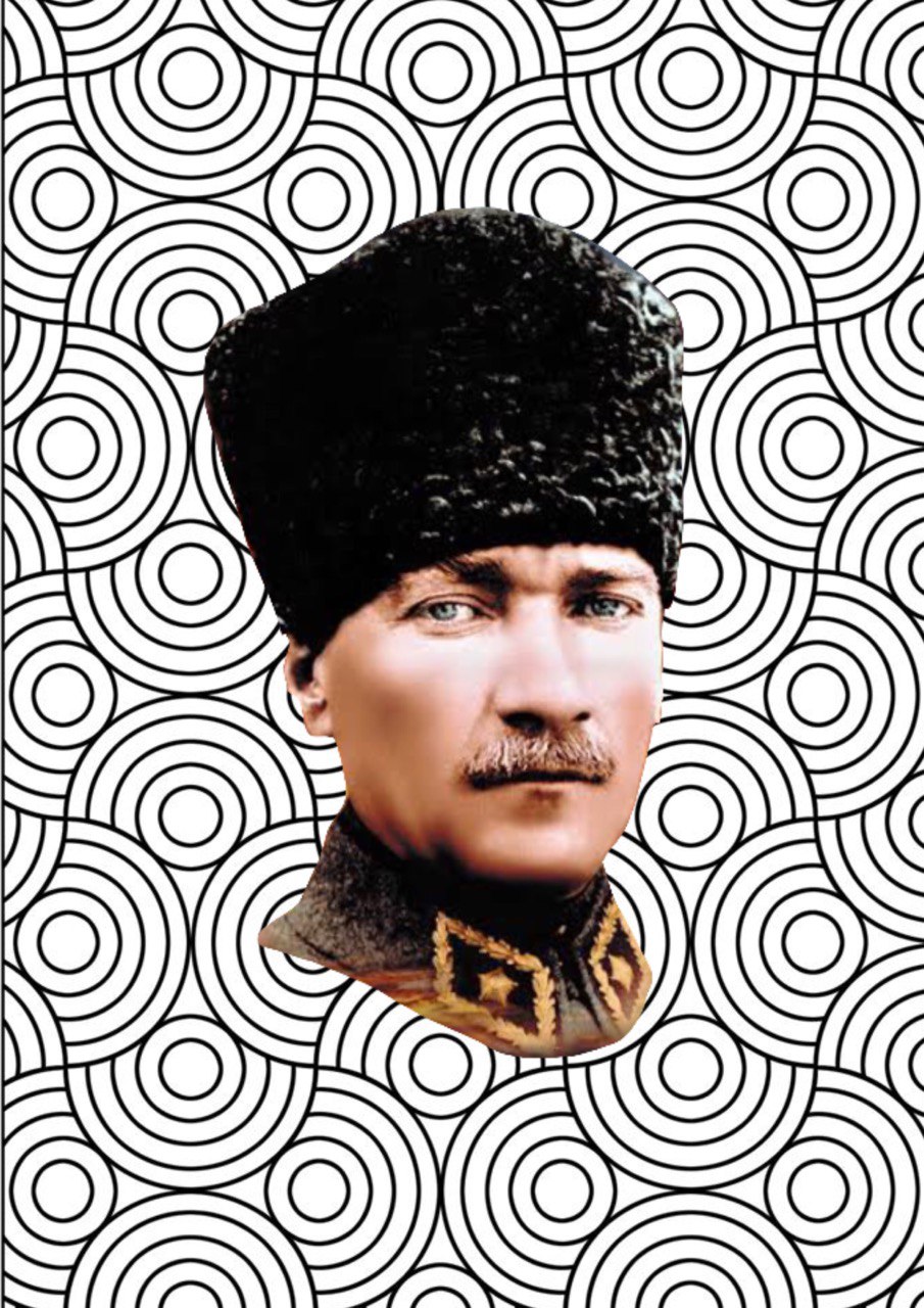 Atatürk 10 Kasım Görsel Sanatlar Boyama Çalışması