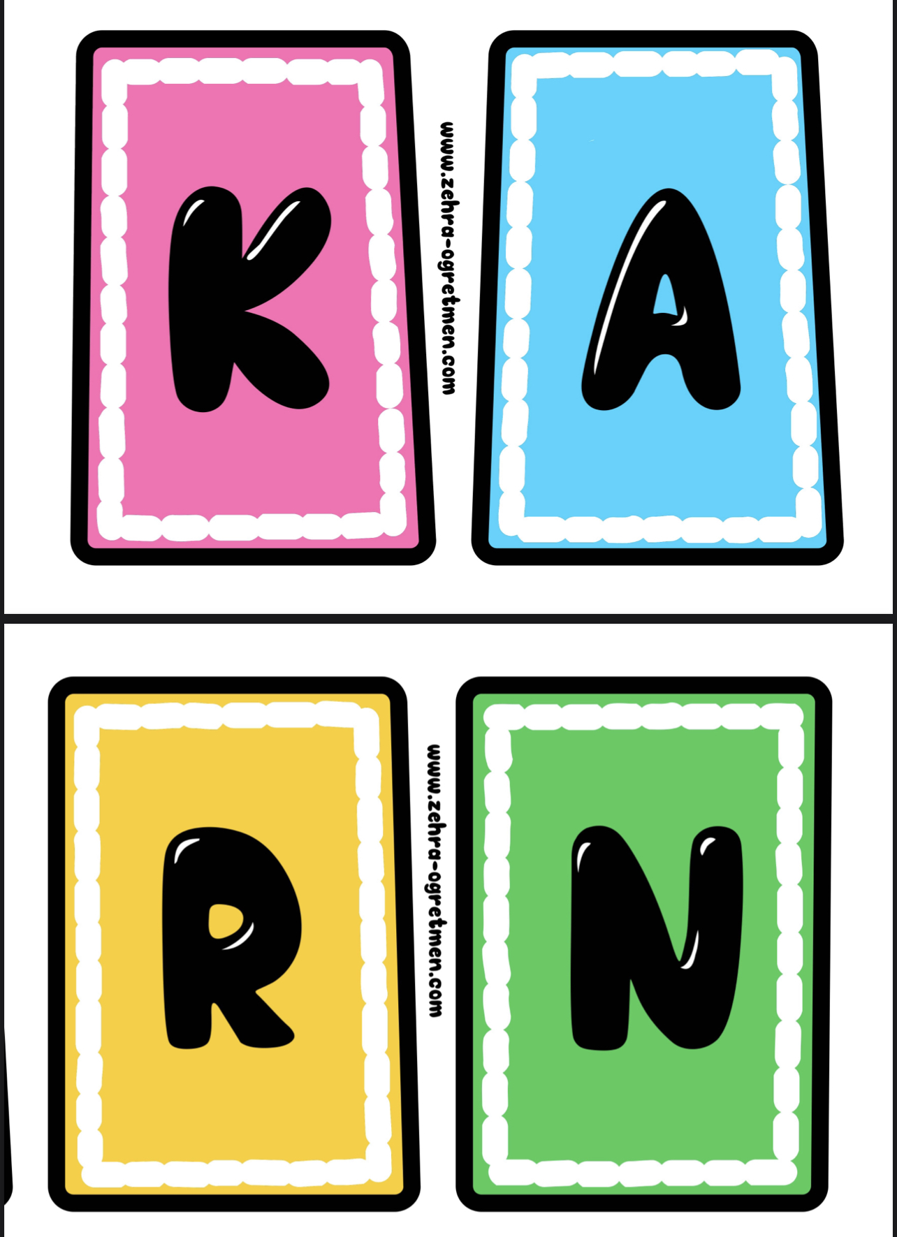 Karne Günüm Flama RENKLİ