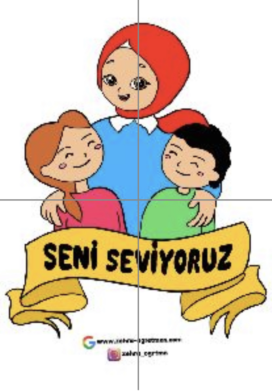 4 A4 Tesettürlü Anne 1 RENKLİ
