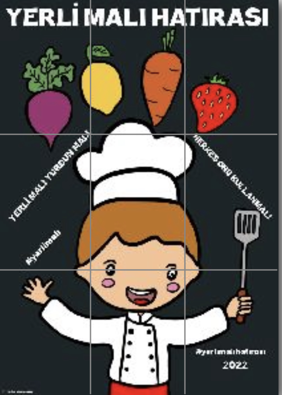 9 A4 Yerli Malı Haftası ( Erkek Aşçı)