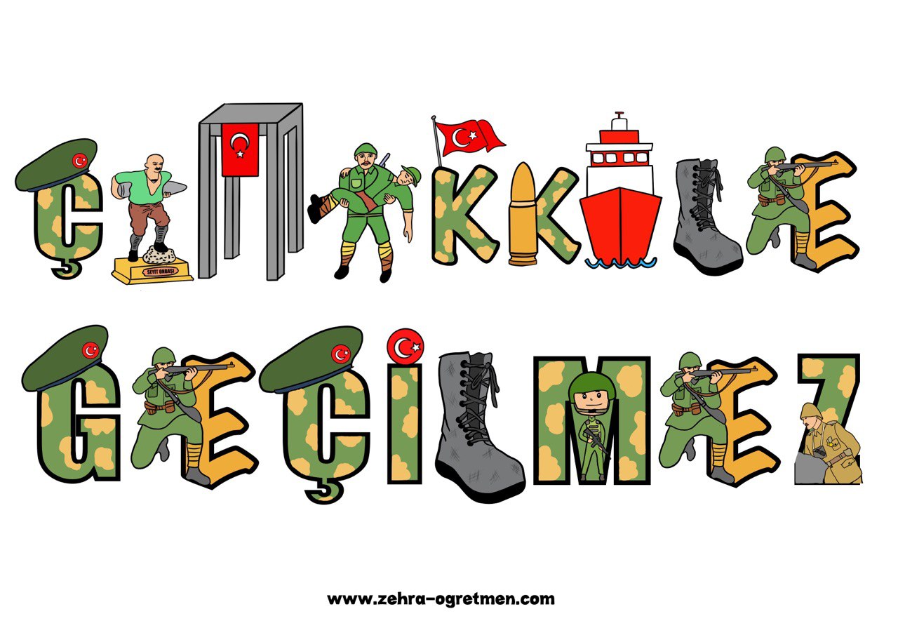 ÇANAKKALE GEÇİLMEZ YAZISI 2023