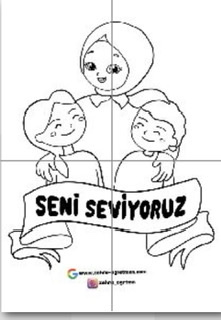 4 A4 Tesettürlü Anne 1 RENKSİZ