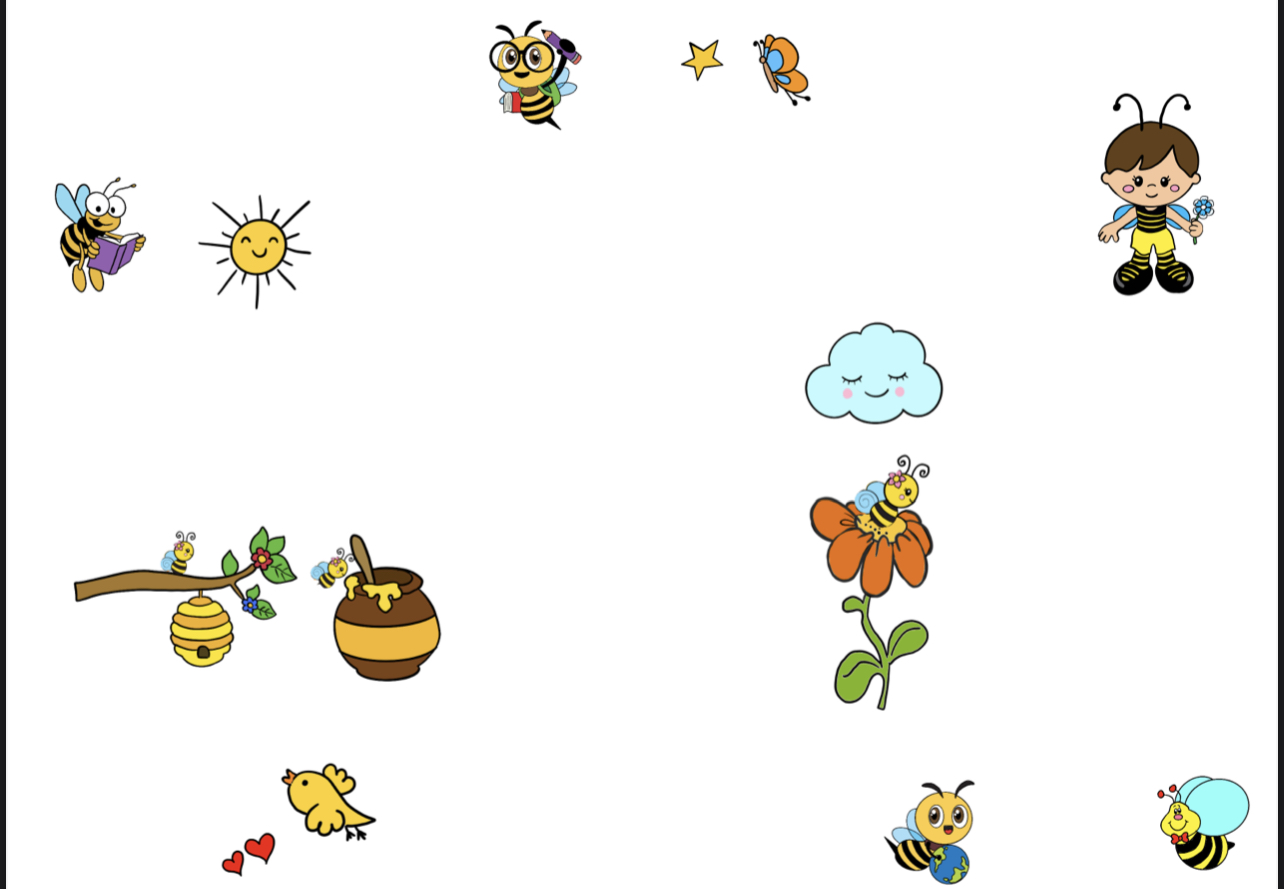 Arılı Karne Baskı Süsleri 2022