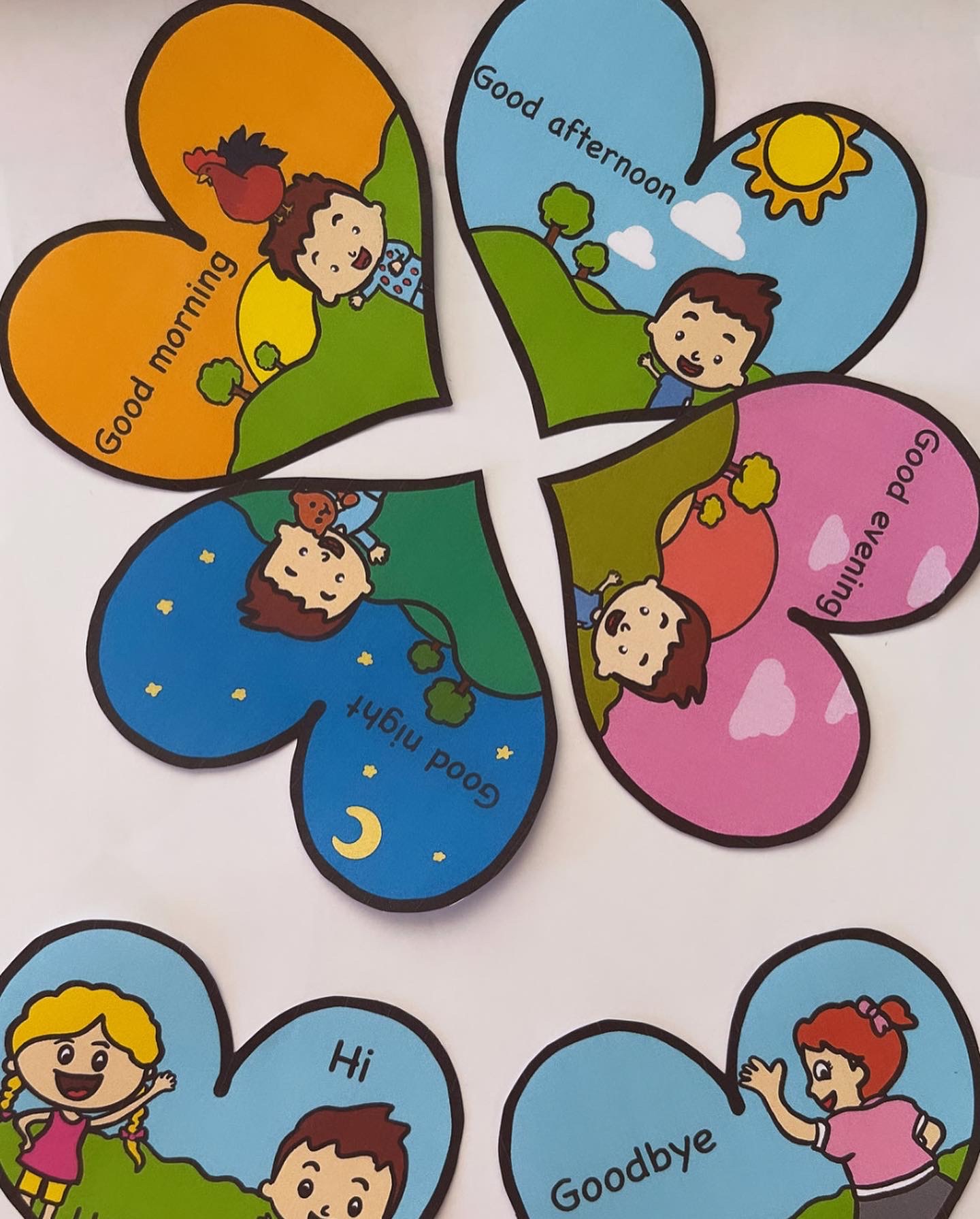 2.Ünite Pano ve Defter için Kalpli Etkinlik