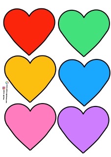 23 Nisan Panosu Renkli Kalpler