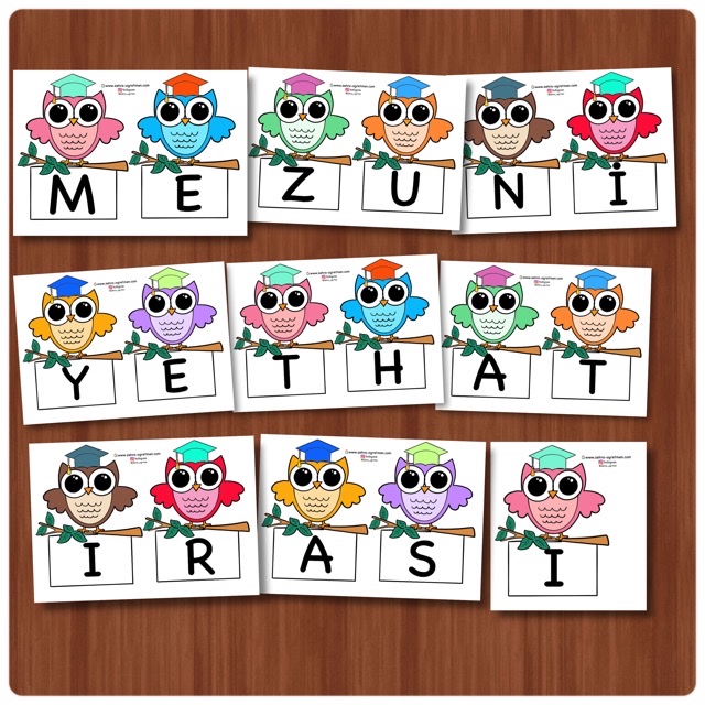 Baykuşlu Mezuniyet Hatırası Flama