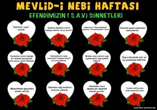 Peygamber Efendimizin Sünnetleri Büyük Boy