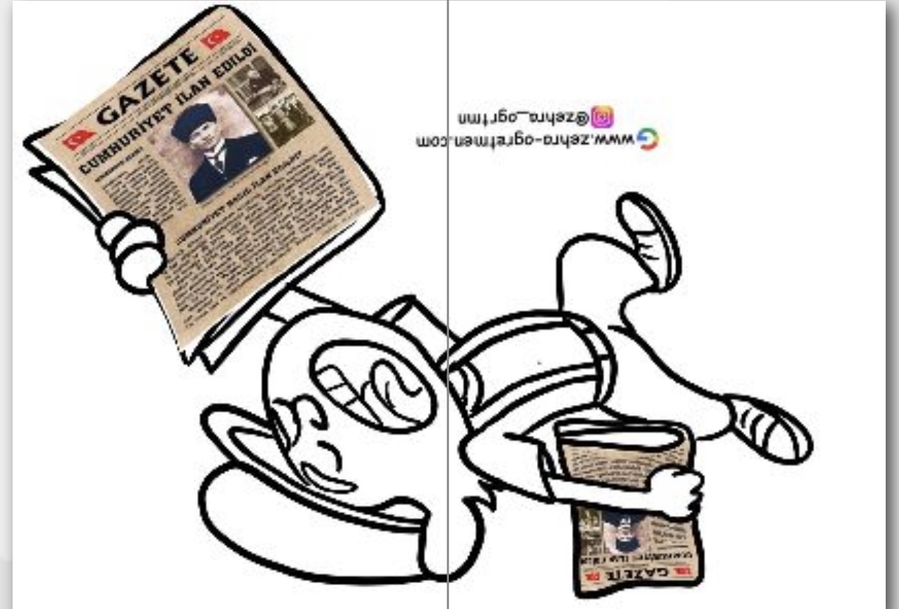 2A4 Gazete Satan Çocuk 1 RENKSİZ