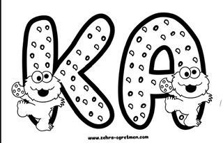 Kurabiye Canavarı Karne Hatırası Yazı Şablonu RENKSİZ