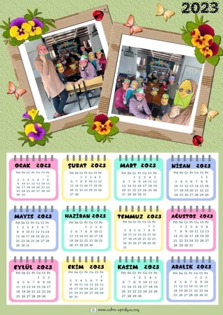 2023 Takvimleri (14 Adet)
