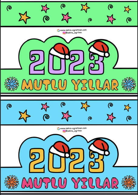 Yeni Yıl Şapkaları