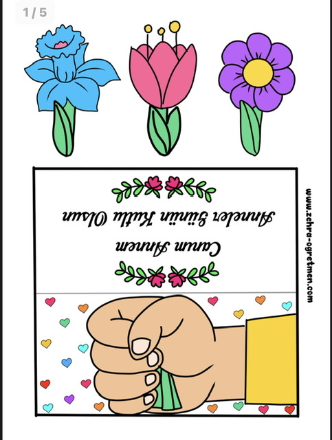 Anneler Günü Çiçek Etkinliği 2023