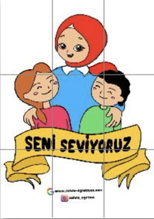 9 A4 Tesettürlü Anne 1 RENKLİ