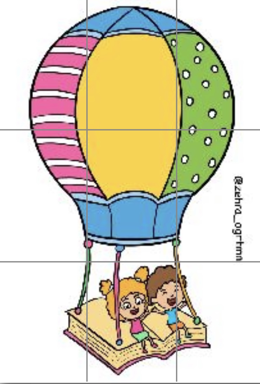 9 A4 Kitaplı Uçan Balon 1