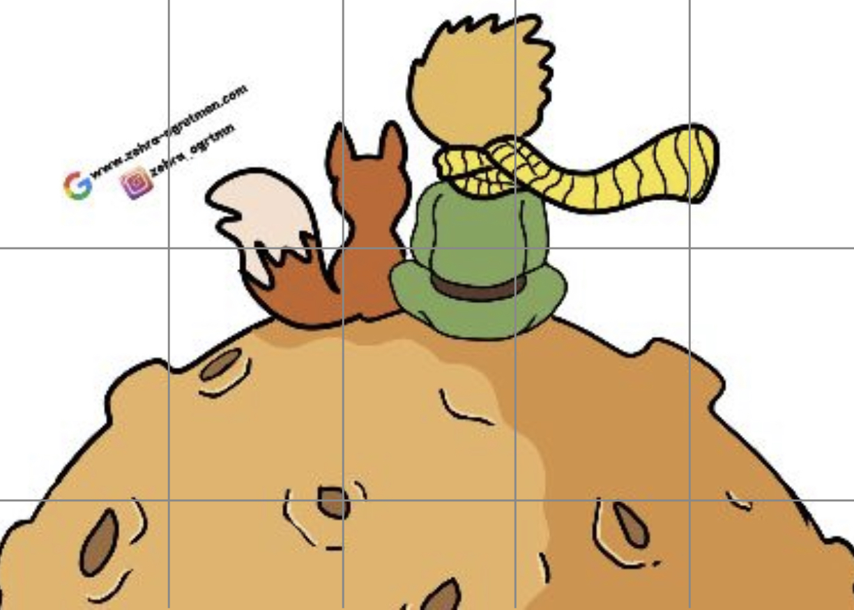 15 A4 Küçük Prens RENKLİ