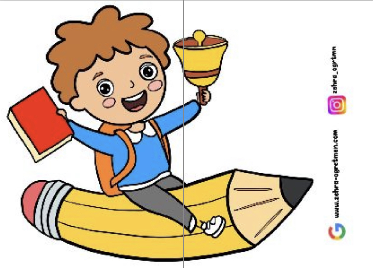 2 A4 İlköğretim Haftamız Kutlu Olsun Pano Görselleri RENKLİ