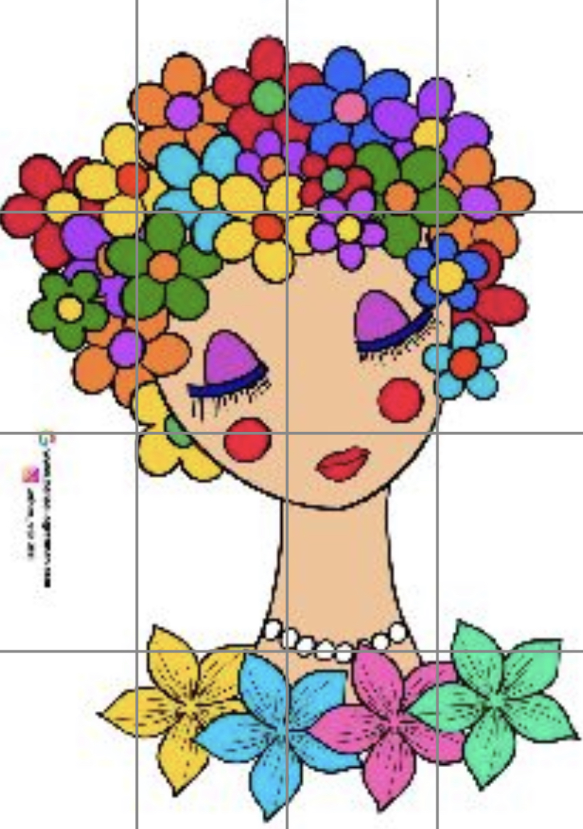 8 Mart Çiçek Kadın (16 A4 RENKLİ)