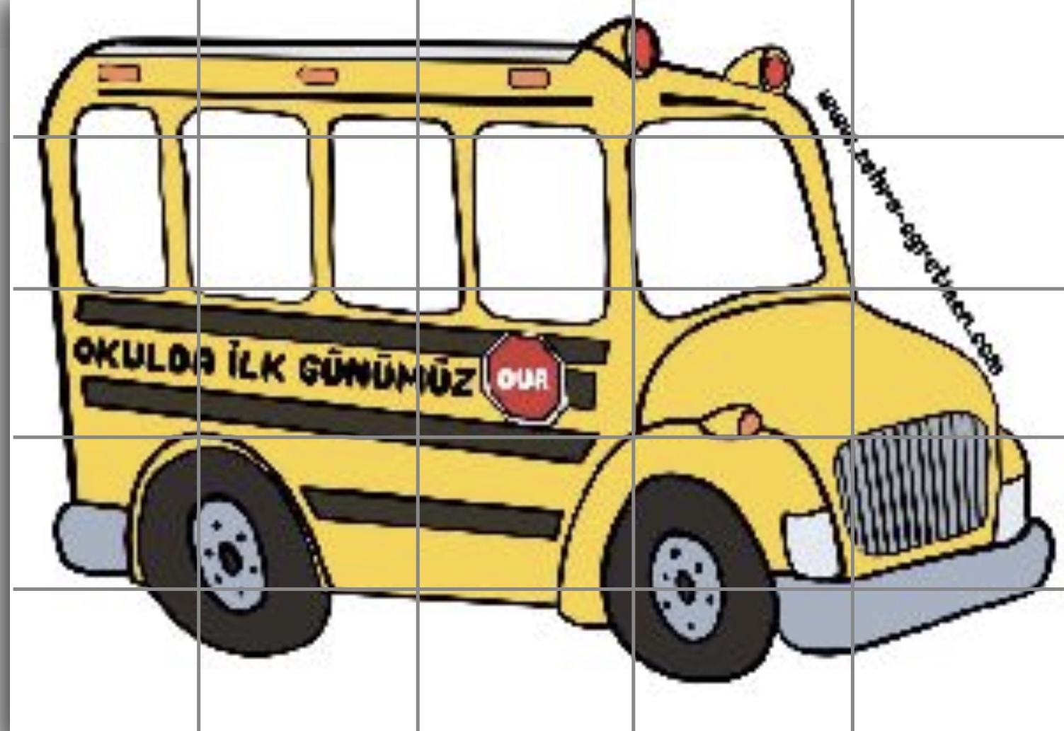 25 A4 Okulda İlk Günümüz Okul Servisi Etkinliği RENKLİ